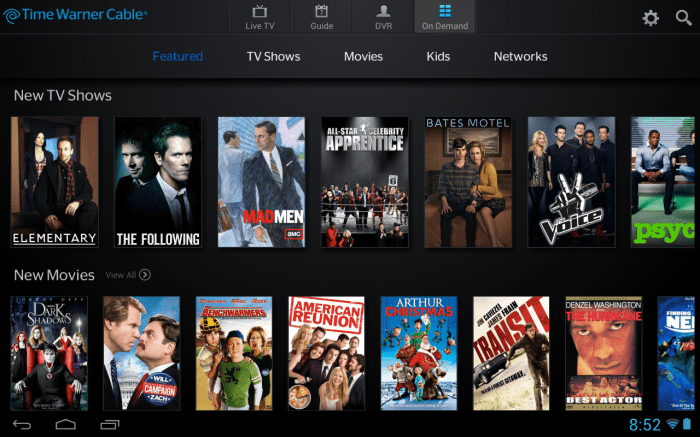 Warner cable time dvr tv cloud guide based box descrambler twc manager wire hd business pirate services report expands roll Time warner cable roku cable box twc tv