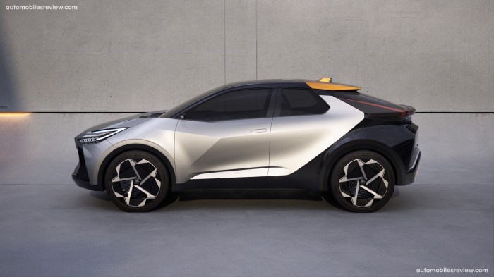 Toyota c hr prologue concept debut