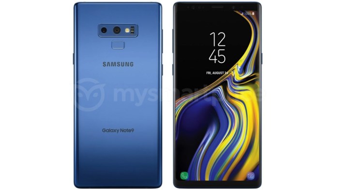 Galaxy Note 9 silver black colors announced us samsung galaxy