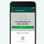 Whatsapp biometric authentication fingerprint face unlock desktop browser app