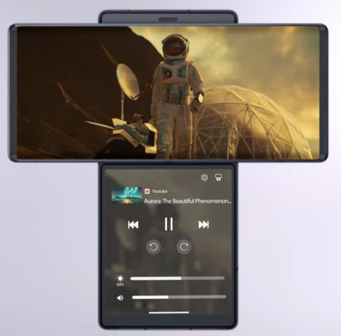 Lg wing dual screen phone hands on impressions