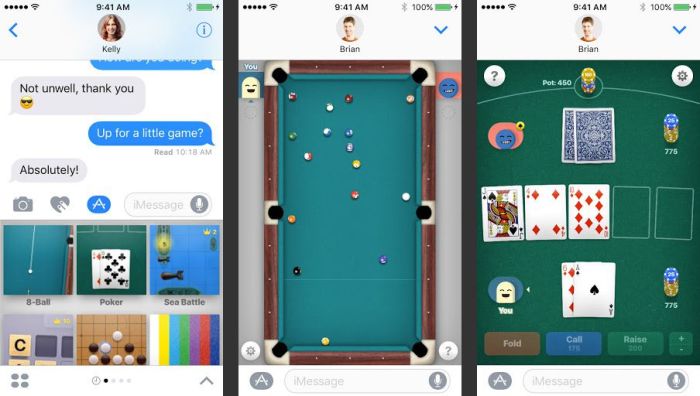 Eatmessage imessage game app release