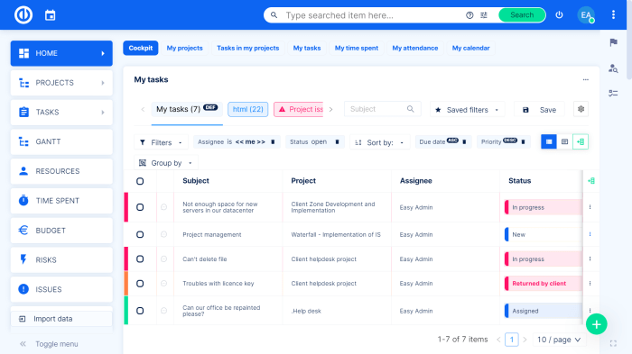 Spotify your library ui update dynamic filters