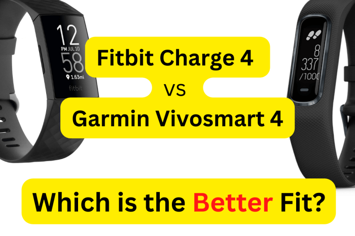 Fitbit charge 4 vs garmin vivosport