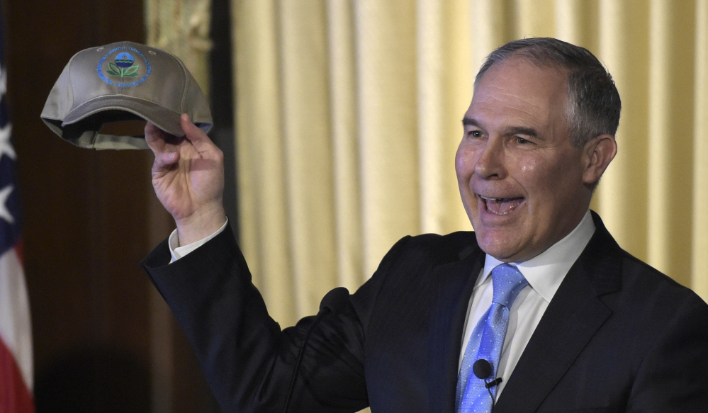 Bible pruitt scott boards cites exactly wrong epa director industry led gets science Epa administrator scott pruitt emails fossil fuel industry