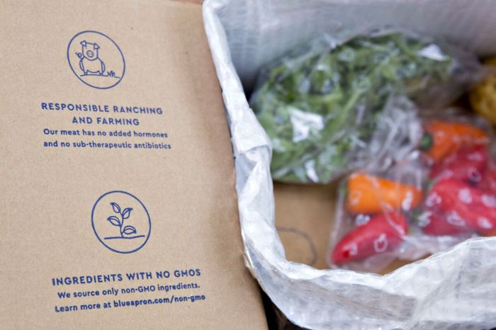 Blue aprons new owner starts making changes as the delivery meal kit era fades out
