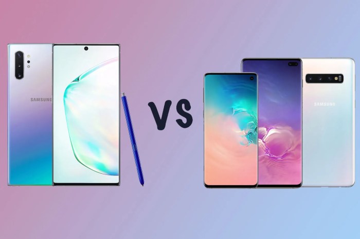 Samsung galaxy note 10 plus vs note 10 lite