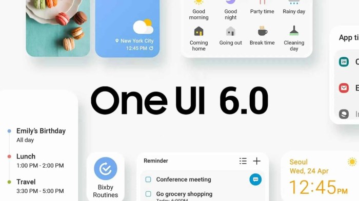 Extra one ui 7 features samsung early post leak