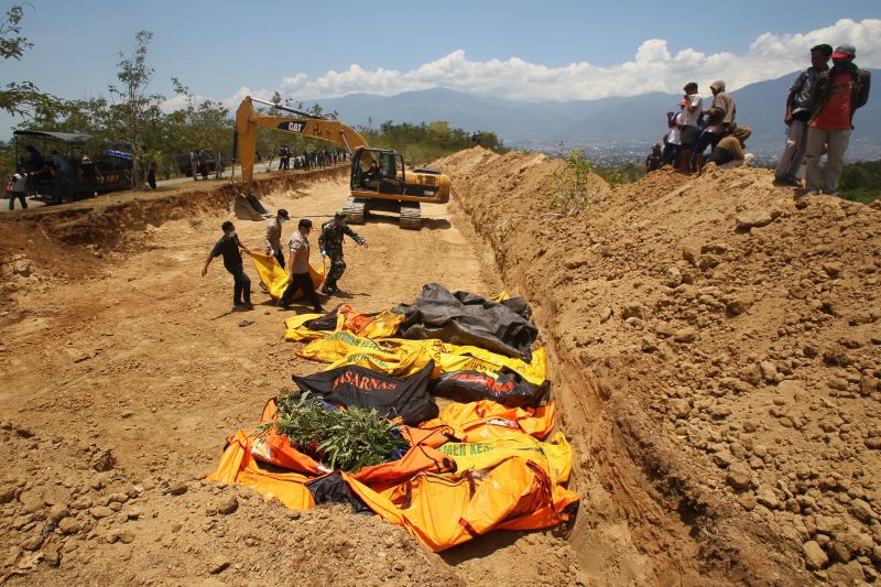 Deadly indonesian tsunami underwater landslide not earthquake