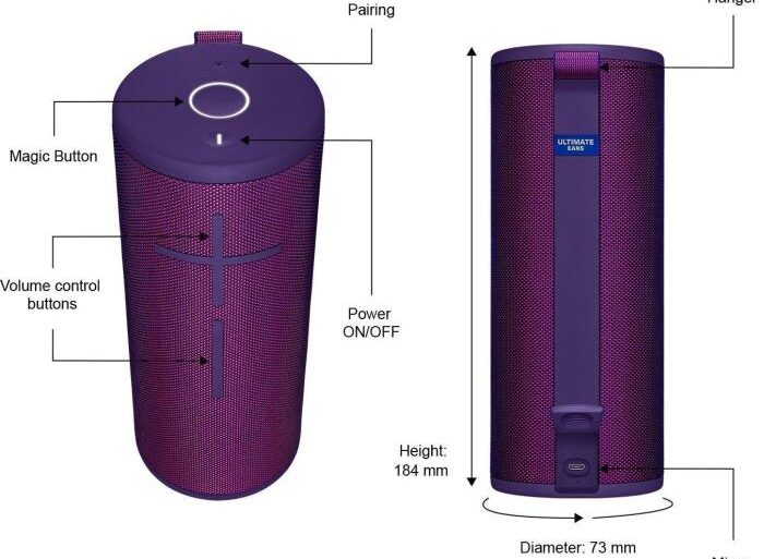 Blast your music ue boom 3 portable bluetooth speaker down 80