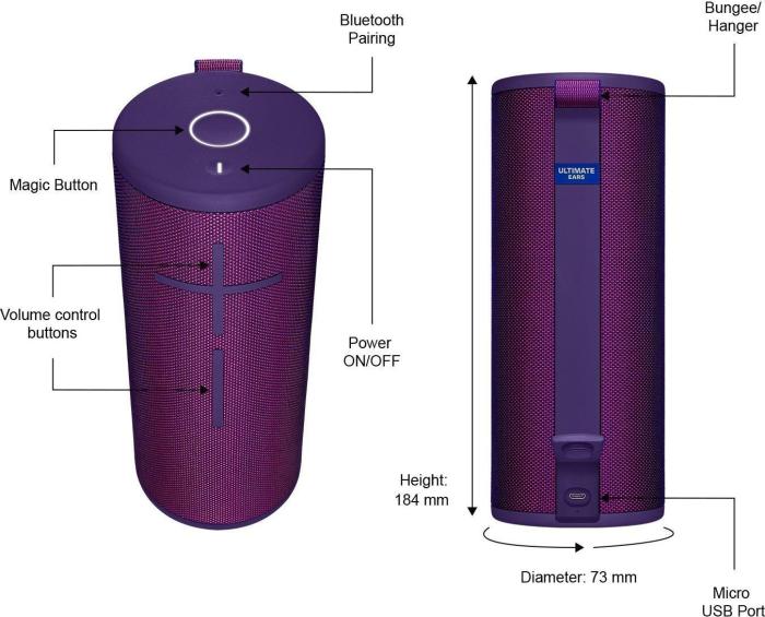 Blast your music ue boom 3 portable bluetooth speaker down 80