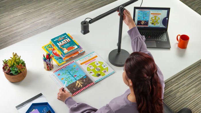 Logitechs articulating show and tell webcam will cost 350