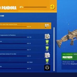 Fortnite borderlands 3 crossover psycho claptrap pandora