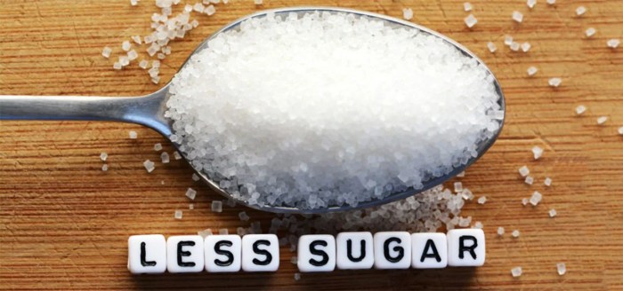 Eat stain frame How to eat less sugar