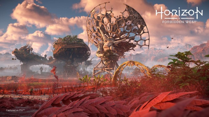 New horizon forbidden west machines detailed
