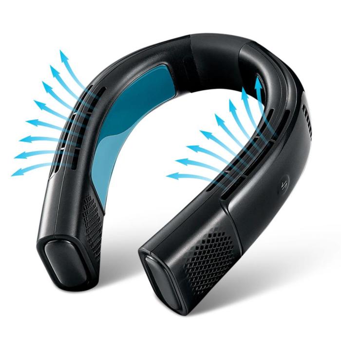 Air conditioner wear wearable can an This awesome wearable air conditioner is still 15 off after prime day