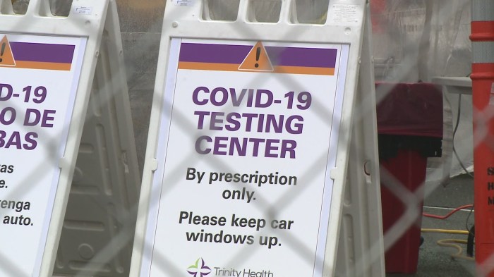 Coronavirus testing drive thru colorado connecticut washington