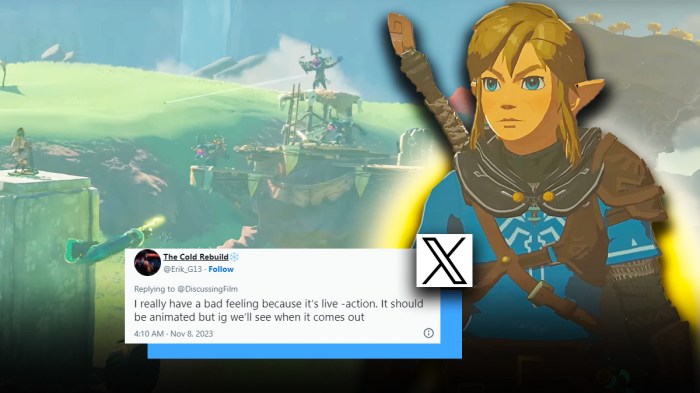 Nintendo already used its news app to drop date of zelda movie