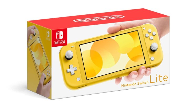 Nintendo switch lite game console redesign xbox playstation