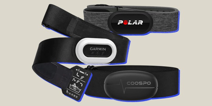 Big and black heart rate monitors fail