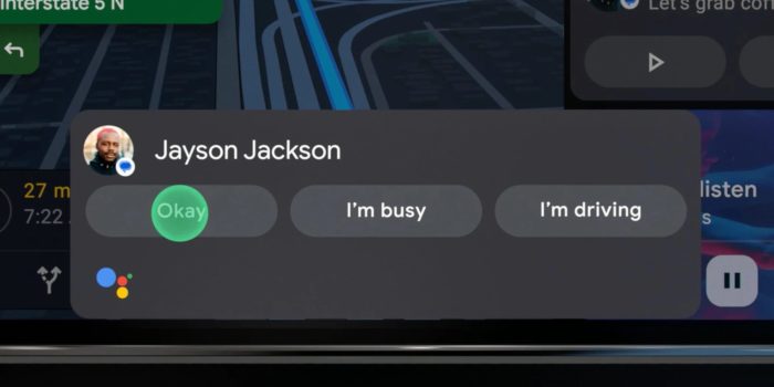 Commands some voice assistant ignoring straight android auto google up aivanet understands though even Android auto voice replies assistant ui redesign