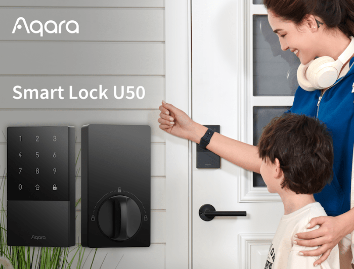 Smarten up your home security with an aqara smart lock u50 for its lowest ever price