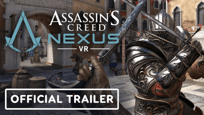 Assassins creed nexus vr trailer ubisoft forward