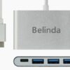 Mac studio apple ports hdmi usb c design dongles back