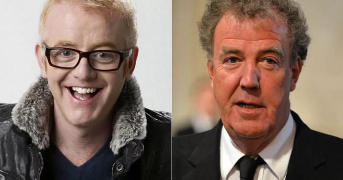 Top gear host chris evans jeremy clarkson