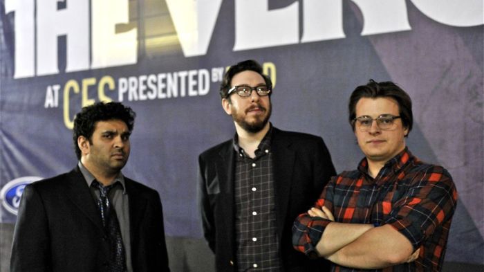Google io vergecast live android head mountain view california podcast taping