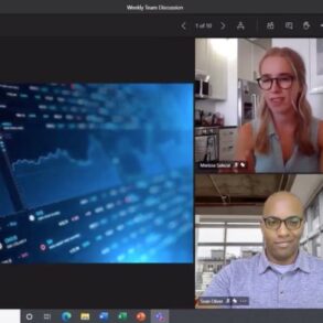 Microsoft teams zoom gallery education 49 participants