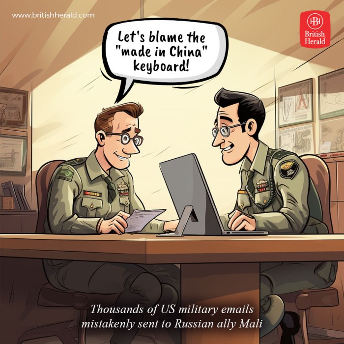 Mali ml typo us military emails leak