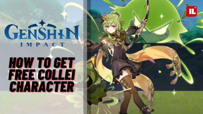 Genshin impact how to get collei for free