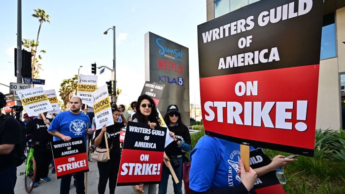 Sag aftra strike letter