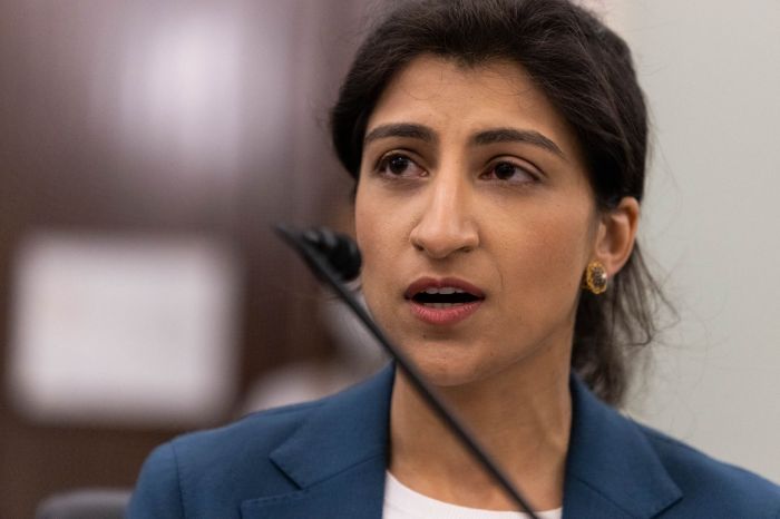 Khan lina commission antitrust powers ftc proceeding expands hearing appearing via