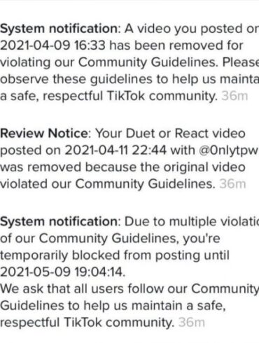 Tiktok restrict accounts problematic topics for you feed