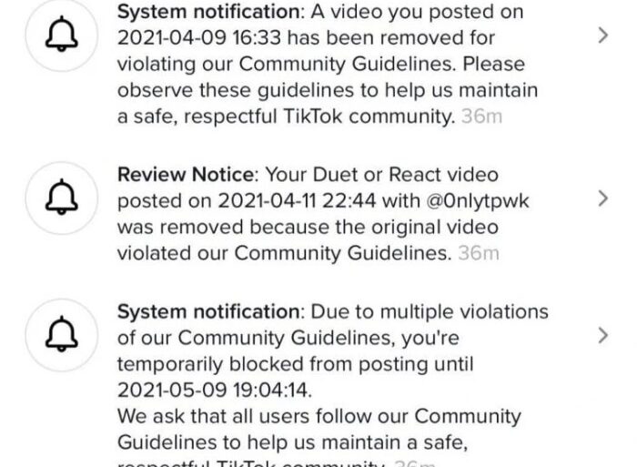 Tiktok restrict accounts problematic topics for you feed