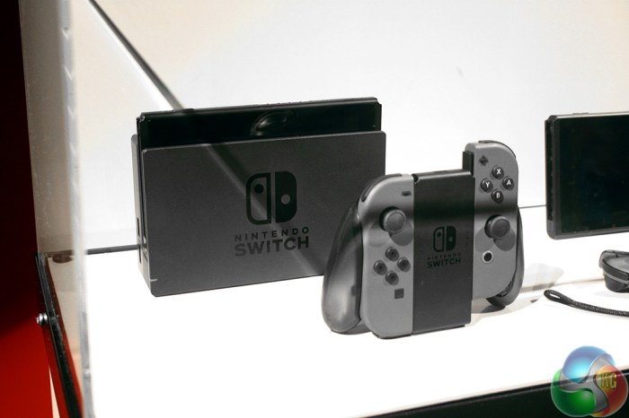 Nintendo switch hands on photos