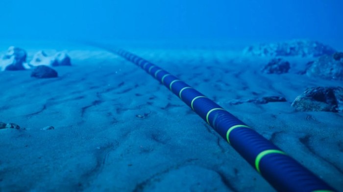 Google undersea cable detects earthquakes