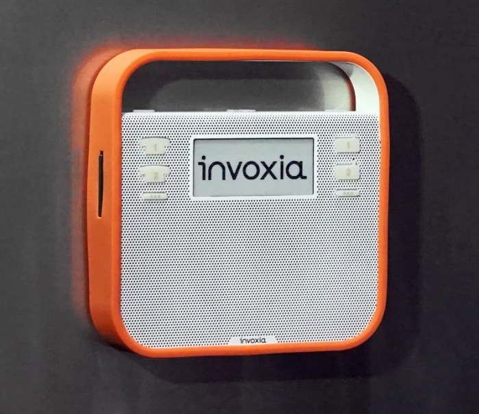 Invoxia triby smart fridge magnet
