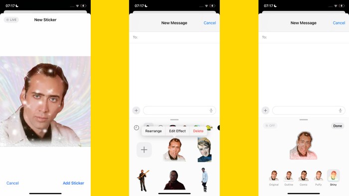 Ios 17 preview standby live transcription stickers keyboard
