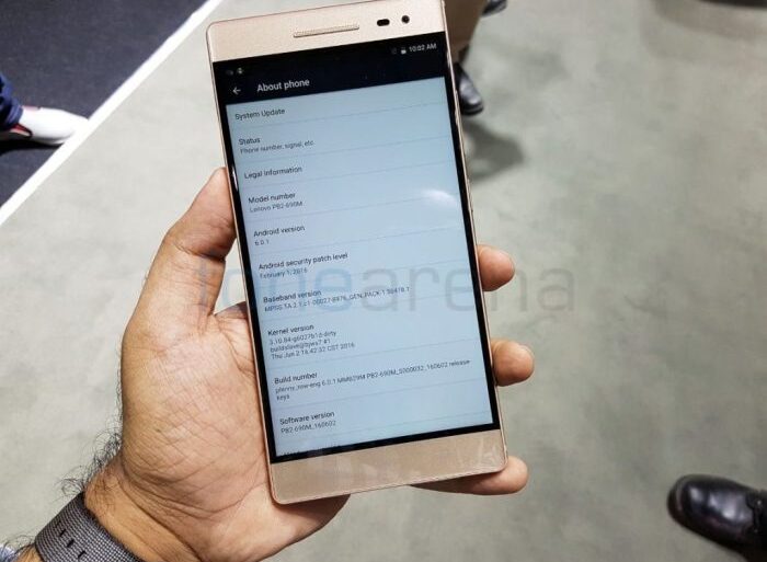Lenovo phab 2 pro google tango phone
