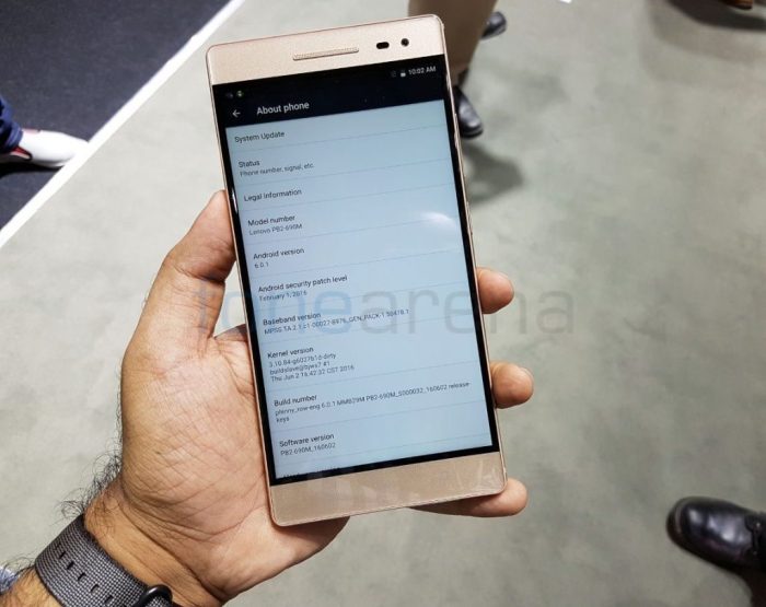 Lenovo phab 2 pro google tango phone