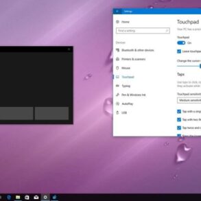 Microsoft windows 10 virtual trackpad