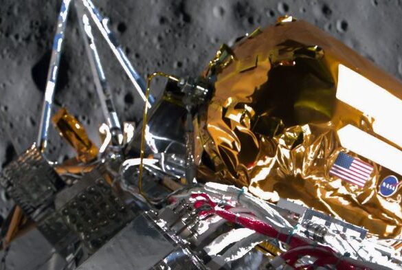Spacex intuitive machines odysseus novac lunar lander moon mission