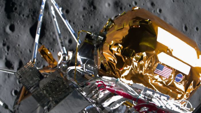 Spacex intuitive machines odysseus novac lunar lander moon mission