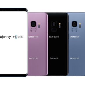 Comcast xfinity mobile android byod samsung galaxy s8 s9 note 8 9
