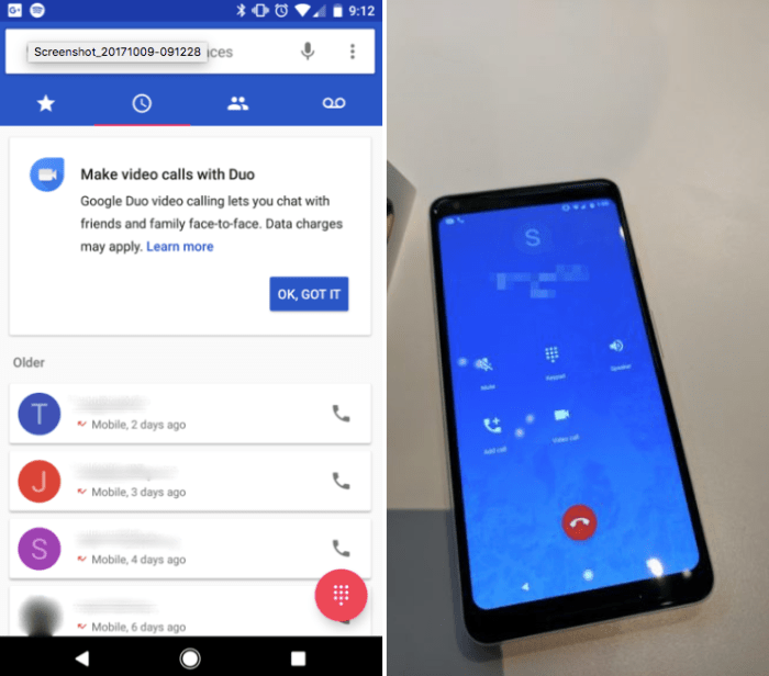 Samsung working integrating google duo its default messaging app