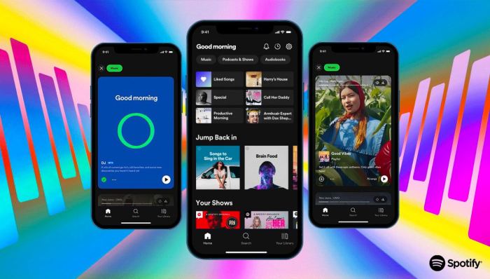 Spotify your library ui update dynamic filters