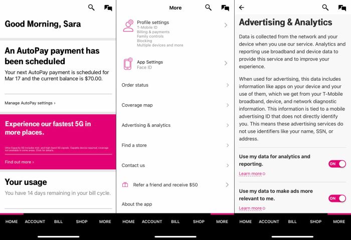 Att verizon t mobile sponsored data fcc